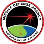 Missile Defense Agency logo with Earth and starburst
